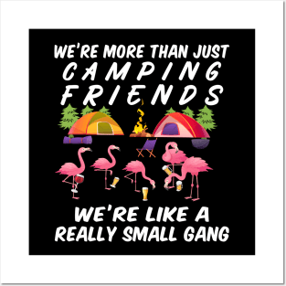 camping friends gang Posters and Art